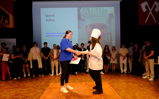 Abschlussfeier Biel Seeland